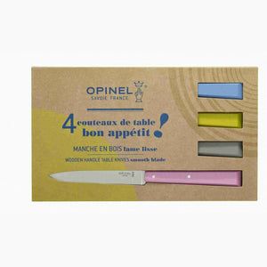 Cofanetto 4 coltelli da tavola OPINEL Bon Appetit Campagna