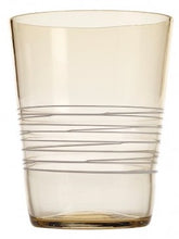 Carica l&#39;immagine nel visualizzatore di Gallery, Bicchiere vetro Melting Pot Set 6 pezzi Amber
