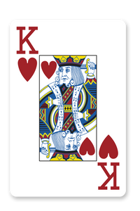 Carte da gioco Modiano Bridge 2 Jumbo Index (blu)