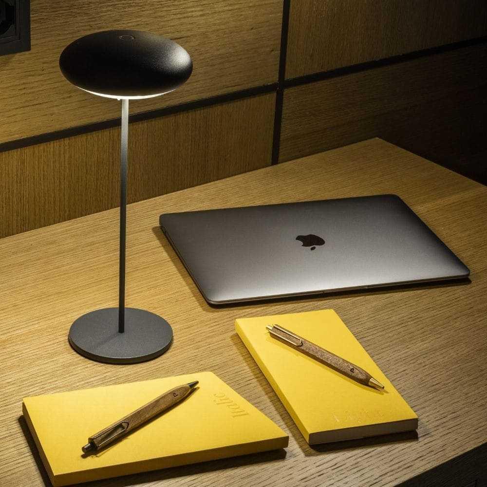 Lampada led portatile ricaricabile Broggi Nuvola Antracite