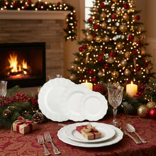 Carica l'immagine nel visualizzatore di Gallery, Servizio 18 pezzi in porcellana Elite Bianco
