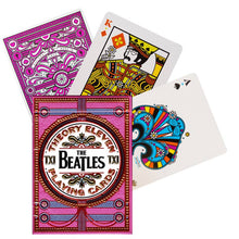 Carica l&#39;immagine nel visualizzatore di Gallery, Carte da poker The Beatles Rosa
