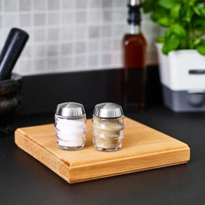 Cole & Mason - Bray glass shakers set , 7 cm set sale e pepe