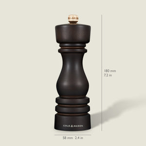 Set 2 macine sale e pepe London Chocolate Wood 18cm