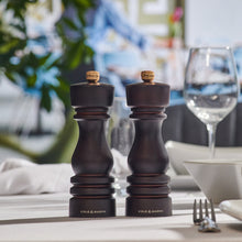 Carica l&#39;immagine nel visualizzatore di Gallery, Set 2 macine sale e pepe London Chocolate Wood 18cm
