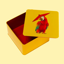 Carica l&#39;immagine nel visualizzatore di Gallery, Scatola in latta quadrata Arapluie Gangzai Design

