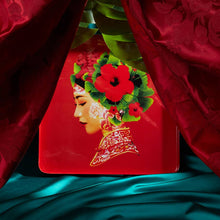 Carica l&#39;immagine nel visualizzatore di Gallery, Vassoio quadrato in metallo Lotus Gangzai Design

