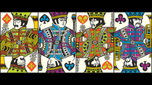 Carica l&#39;immagine nel visualizzatore di Gallery, Carte da poker The Beatles Blu
