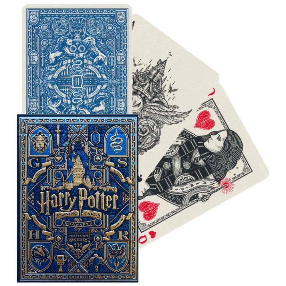 Carte da poker Harry Potter Raven Corvo Nero