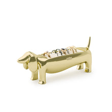 Carica l'immagine nel visualizzatore di Gallery, Portagioie porta anelli bassotto Dachsie Ottone UMBRA
