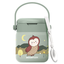 Carica l'immagine nel visualizzatore di Gallery, Contenitore termico per bambini in acciaio inox - Gufo Sabei
