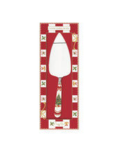 Carica l&#39;immagine nel visualizzatore di Gallery, Pala torta con manico in porcellana Christmas Tale
