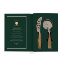 Carica l'immagine nel visualizzatore di Gallery, Set regalo coltello per pizza e tagliapizza Gift Novels 14

