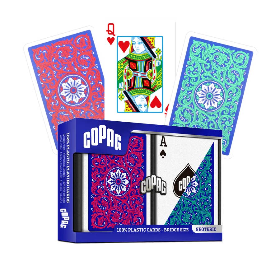 Set doppio mazzo Carte da poker Elite Neoteric