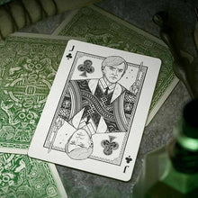 Carica l&#39;immagine nel visualizzatore di Gallery, Carte da poker Harry Potter Serpe Verde
