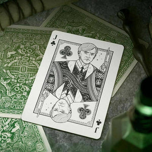 Carte da poker Harry Potter Serpe Verde
