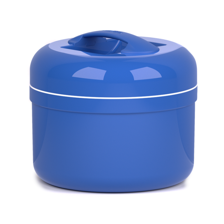 Portavivande termico in resina Fun Blu lt.2,5