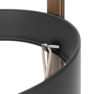 Portaombrelli Bellwood nero/noce Umbra