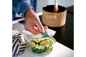 Contenitore in vetro borosilicato Mepal Easy Clip 28x20x7