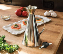 Carica l&#39;immagine nel visualizzatore di Gallery, Oliera antigoccia acciaio inox 18/10 500ml
