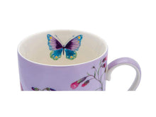 Carica l&#39;immagine nel visualizzatore di Gallery, Tazza mug 400ml con sottobicchiere &quot;Perennial Penstemons&quot; by Gabby Malpas
