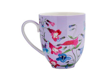 Carica l&#39;immagine nel visualizzatore di Gallery, Tazza mug 400ml con sottobicchiere &quot;Perennial Penstemons&quot; by Gabby Malpas
