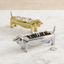 Carica l'immagine nel visualizzatore di Gallery, Portagioie porta anelli bassotto Dachsie Ottone UMBRA
