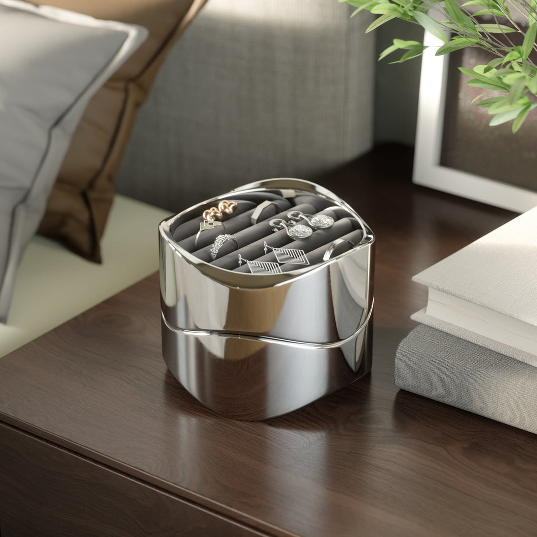Portagioie Wavy Chrome Umbra