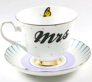 Tazza da the con piattino Yvonne Ellen Mrs