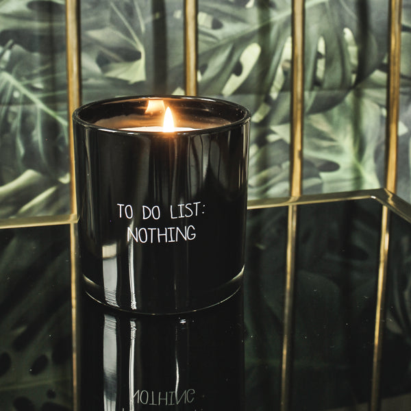 Candela di soia -To do list:nothing - MY FLAME