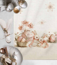 Carica l'immagine nel visualizzatore di Gallery, Tovaglia centrotavola antimacchia 95x95 Shabby
