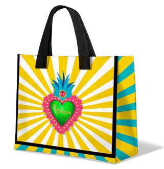 Borsa mare idrorepellente con zip 60x40 El Corazon