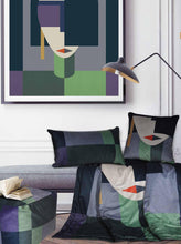 Carica l&#39;immagine nel visualizzatore di Gallery, Cuscino  effetto velluto 50x50 Debra 01

