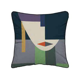 Cuscino  effetto velluto 50x50 Debra 01
