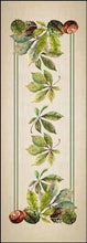 Carica l'immagine nel visualizzatore di Gallery, Runner idrorepellente linea Canvas 150x50 Castagne
