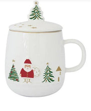 Carica l&#39;immagine nel visualizzatore di Gallery, Tazza infusiera Babbo Natale LET IT SNOW
