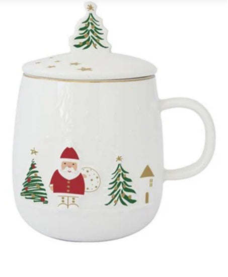 Tazza infusiera Babbo Natale LET IT SNOW