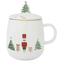 Carica l&#39;immagine nel visualizzatore di Gallery, Tazza infusiera Nutcracker con LET IT SNOW
