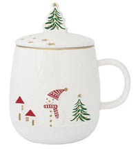 Carica l&#39;immagine nel visualizzatore di Gallery, Tazza infusiera pupazzo di neve LET IT SNOW
