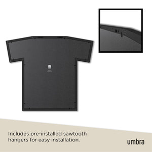 Cornice da parete per maglietta T-Frame media Umbra