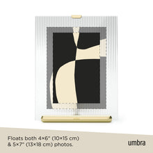 Carica l&#39;immagine nel visualizzatore di Gallery, Cornice portafoto 20x25 Flute ottone
