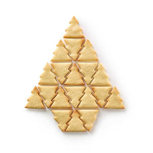 Stampo per biscotti natalizi "cookie puzzle" in confezione da 3 pezzi Lékué