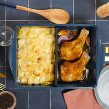 Carica l'immagine nel visualizzatore di Gallery, Pirofila alluminio pressofuso regolabile Cookut L'Incredibile - Blu Mirtillo
