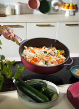 Carica l'immagine nel visualizzatore di Gallery, Casseruola multiuso 8 in 1 Cookut La Favolosa Ø28 - Nero Meteore
