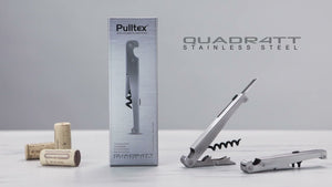 Cavatappi professionale Pulltex quadratt inox 12cm