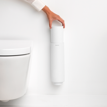 Carica l&#39;immagine nel visualizzatore di Gallery, Mindset portascopino da toilette Mineral Fresh White
