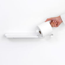 Carica l&#39;immagine nel visualizzatore di Gallery, Mindset portarotolo con mensola Mineral Fresh White
