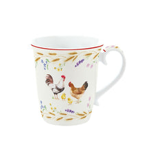 Carica l&#39;immagine nel visualizzatore di Gallery, Set 2 tazze in porcellana Country Life - Easy Life
