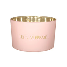 Carica l&#39;immagine nel visualizzatore di Gallery, Candela di soia MyFlame 13x9 Let&#39;s Celebrate
