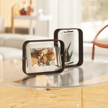 Carica l&#39;immagine nel visualizzatore di Gallery, Cornice portafoto 10*15/13*18 Bellwood Girevole Noce UMBRA
